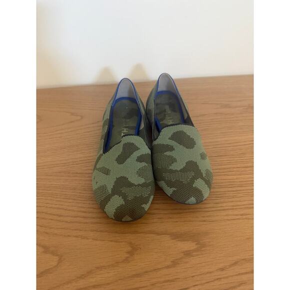 Rothy's The Loafer Olive Camo Size 7 - Picture 2 of 6